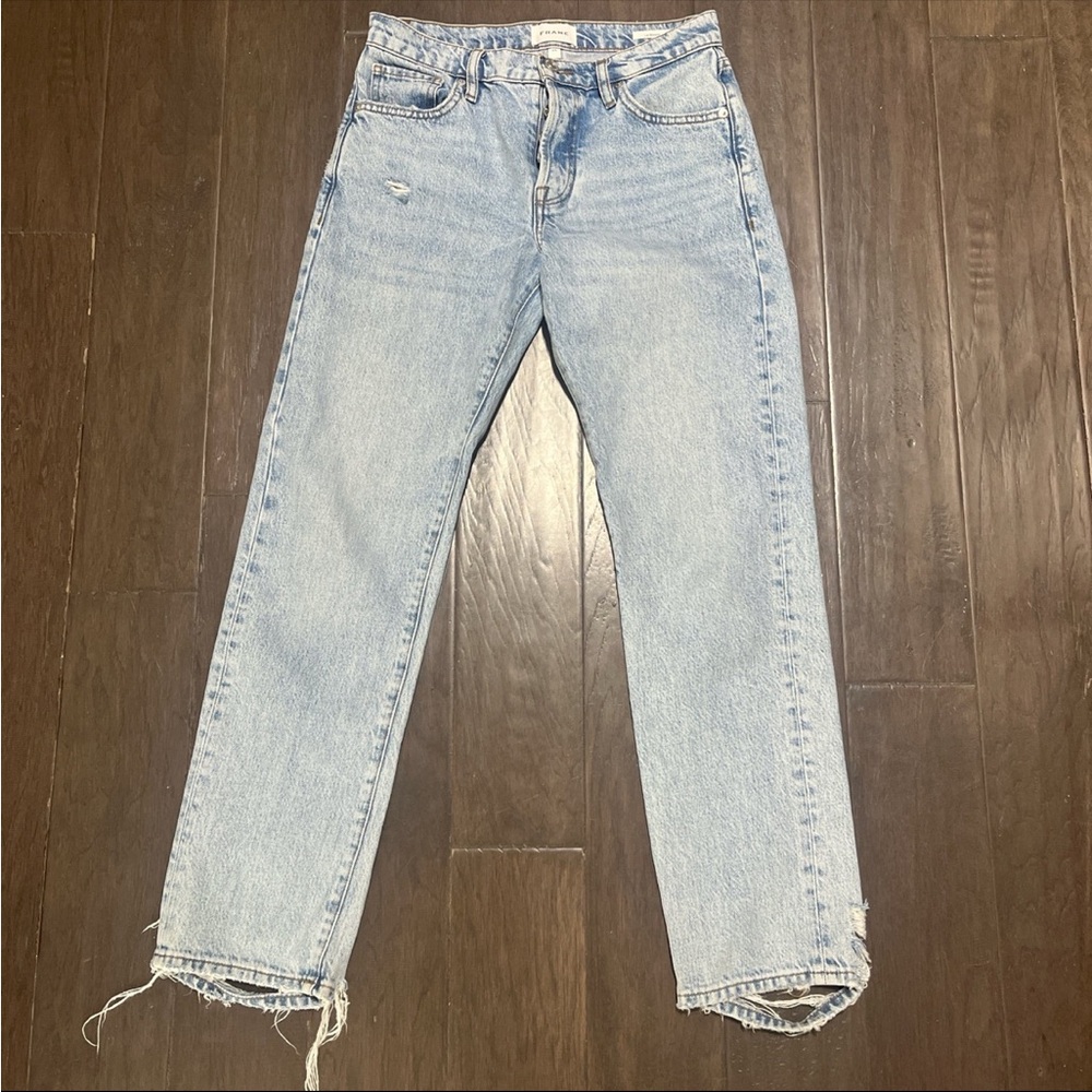Frame Le Slouch straight leg jeans